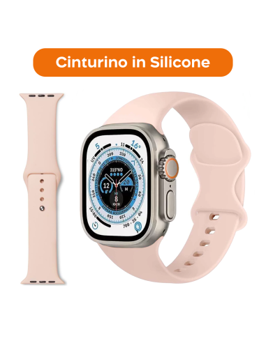 Smartwatch Ultra 49mm 7 Cinturini Notifiche...