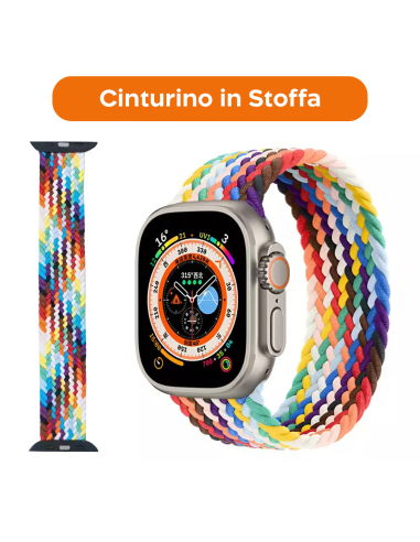 Smartwatch Ultra 49mm 7 Cinturini Notifiche...