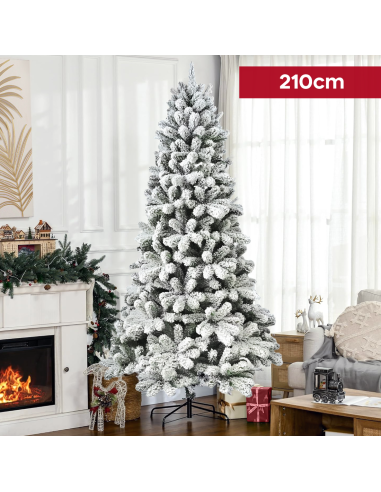 Albero di Natale CORTINA Innevato 210H 655 Rami...