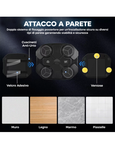Macchina da Boxe Musicale per Bambini con...