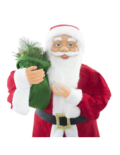 Babbo Natale Abito Rosso e Bianco 144409 Addobbo... 2