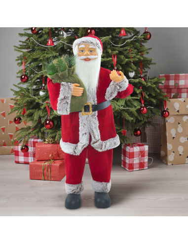 Babbo Natale 144410 Abito Rosso e Grigio...