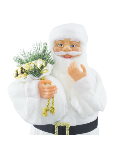 Babbo Natale con Abito Bianco 144506 Addobbo...