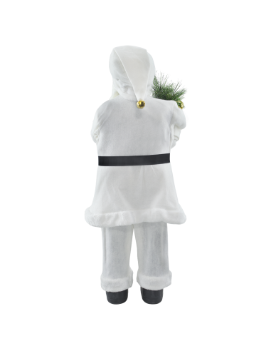 Babbo Natale con Abito Bianco 144506 Addobbo...