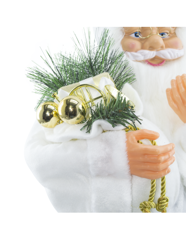 Babbo Natale con Abito Bianco 144506 Addobbo...