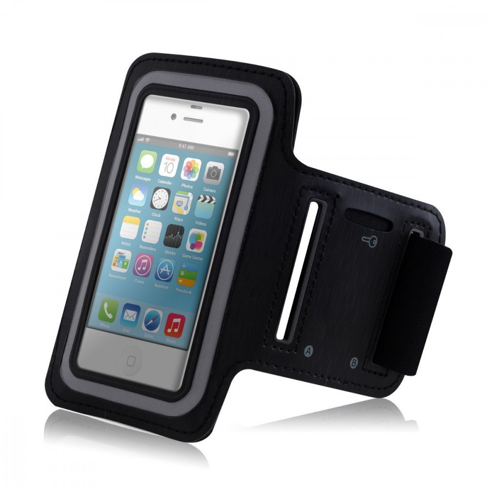 Fascia da braccio sportiva per iphone 6 6s schermo tattile