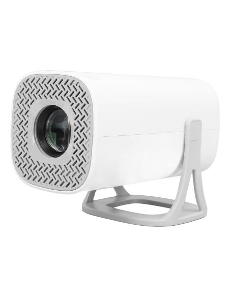 Proiettore 4K Ultra HD Portatile Wi-Fi Rotazione a 180° con Altoparlanti Hi-Fi