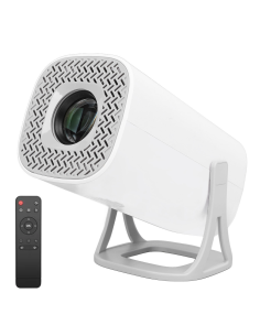 Proiettore 4K Ultra HD Portatile Wi-Fi Rotazione a 180°...