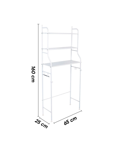 Scaffale per Lavatrice 001066 Rack Mensole...