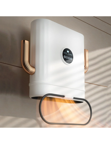 Termoconvettore Elettrico 2600W Stufa Portatile Funzione Calore e Ventilazione