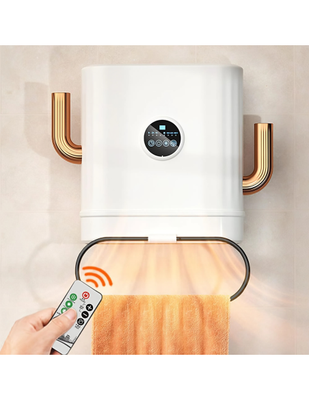 Termoconvettore Elettrico 2600W Stufa Portatile Funzione Calore e Ventilazione
