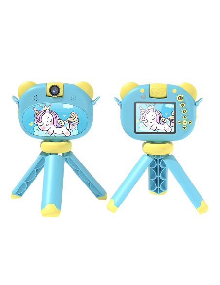 Macchina Fotografica Digitale per Bambini con Treppiedi Foto e Video con Audio