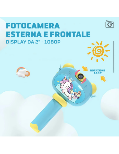Macchina Fotografica Digitale per Bambini con...