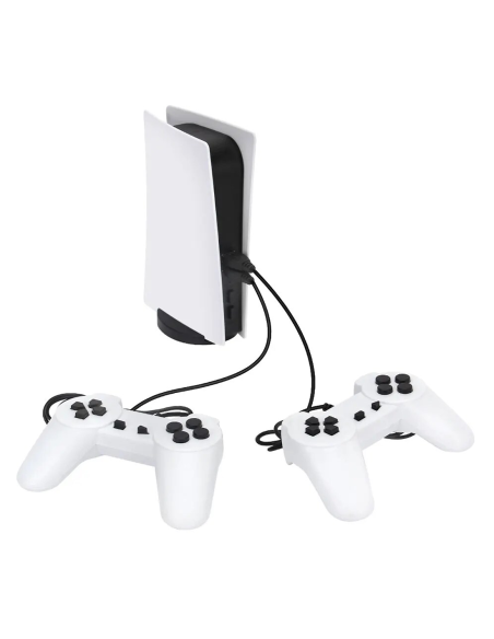 Console per Videogiochi Retrò per TV 200 Giochi Inclusi con 2 Controller Cablati