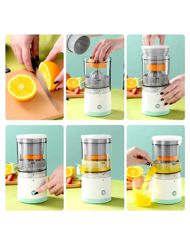 Spremiagrumi Elettrico Ricaricabile USB...