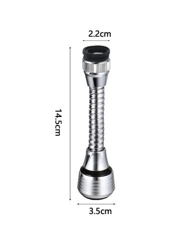 Rompigetto Flessibile Miscelatore Rubinetto da...