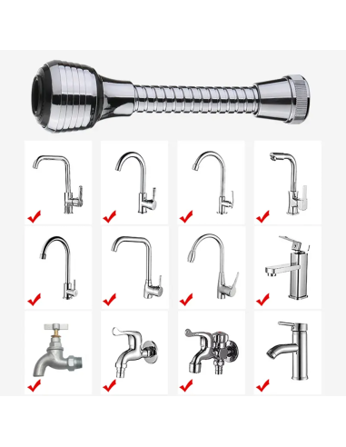 Rompigetto Flessibile Miscelatore Rubinetto da...