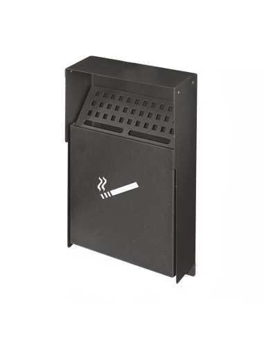 Spegni Sigarette da Parete Iron Grey Art. 810.B 24x8x34 cm Posacenere a Muro