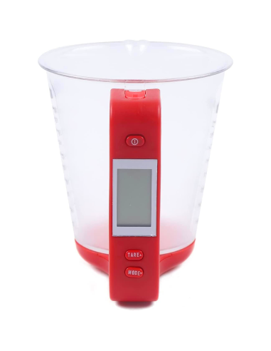 Caraffa con bilancia digitale pesa ingredienti...