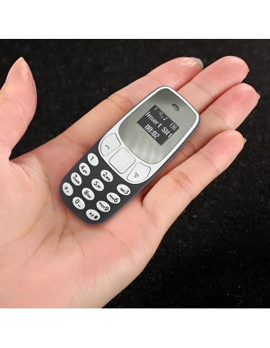Mini Telefono Cellulare Tascabile Dual SIM GSM...