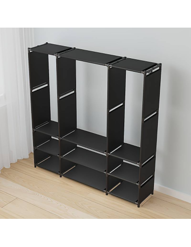 Armadio Guardaroba in Tessuto Scaffale...