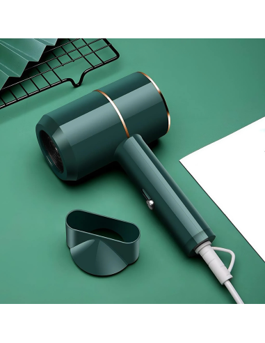 Phon Asciugacapelli Portatile da Viaggio 3000W...