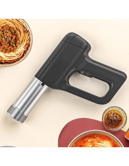 Macchina Portatile per Pasta Fresca Elettrica Cordless in Acciaio Inox 5 Stampi