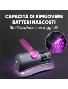 Aspirapolvere da Letto Senza Fili 100W Ricaricabile... 2
