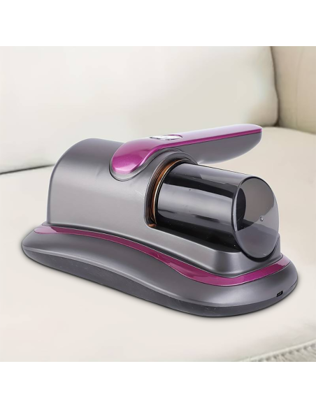 Aspirapolvere da Letto Senza Fili 100W Ricaricabile Portatile Filtro e Luce UV