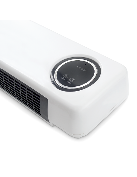 Termoventilatore a Parete Stufa Elettrica 2000W Telecomando Display LCD e Timer