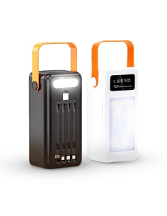 Power Bank 60000mAh Multifunzionale Luce d'Emergenza...
