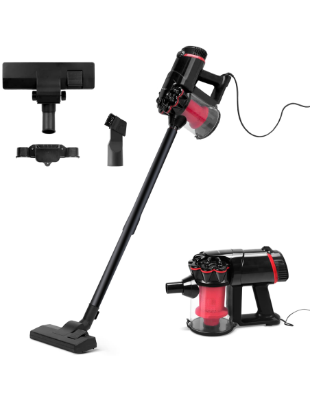 Aspirapolvere Ciclonico 1000W 3 in 1 Scopa Elettrica con Filtro HEPA e Filo