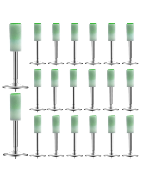 50pz Chiodi per Sparachiodi Manuale Rivetti Tondi Metallo 7mm Cemento e Ferro