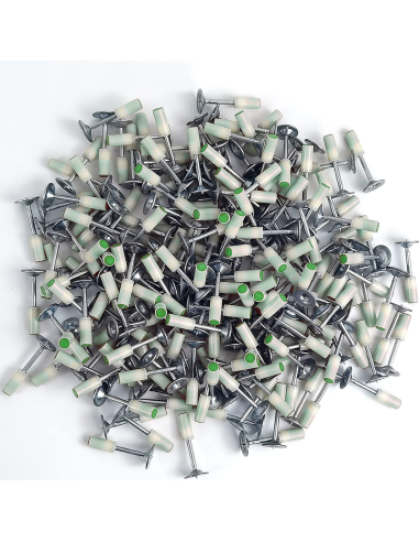50pz Chiodi per Sparachiodi Manuale Rivetti...