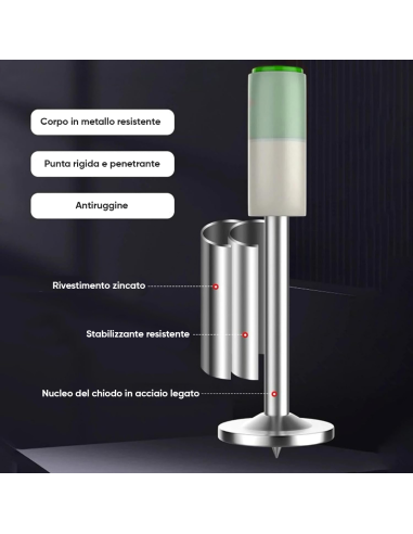 100pz Chiodi per Sparachiodi Manuale Rivetti...