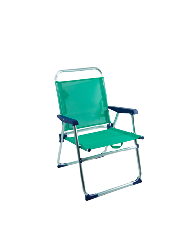 Sedia Sdraio da Mare Textilene Alluminio...