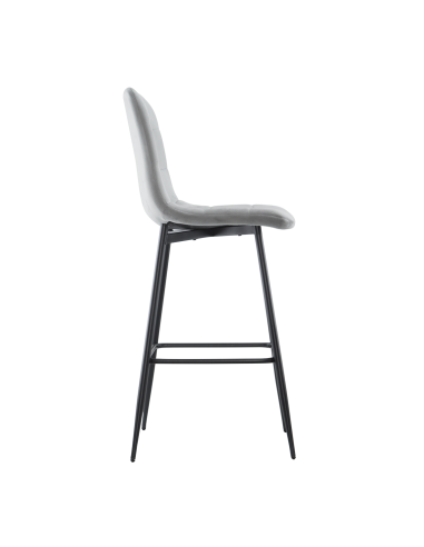 Set 4 Sgabelli in Velluto VELVETTE Struttura...