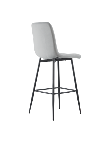 Set 4 Sgabelli in Velluto VELVETTE Struttura...