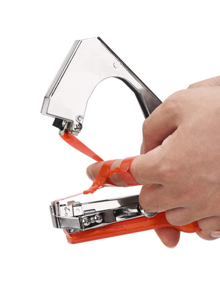 Pinza Legatrice Manuale a Nastro per Piante Spillatrice Giardinaggio e Vigneti