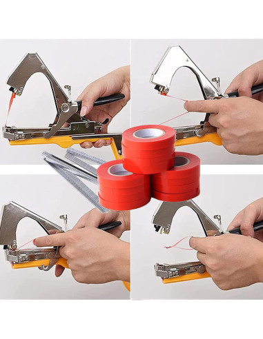 20 Rotoli Nastro e 10000 Graffette per Pinza...