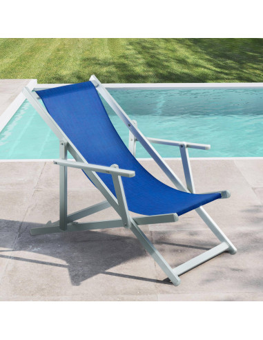 2pz Sedia Sdraio Pieghevole Napoli con...