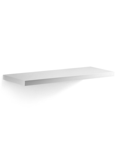 Mensola da Parete Portaoggetti 80x23.5x3.8 Legno MDF Multiuso Design a Scomparsa