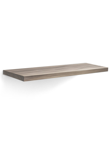 Image of Mensola da Parete Portaoggetti 80x23.5x3.8 Legno MDF Multiuso Design a Scomparsa Rovere052