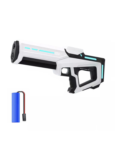 Pistola Elettrica ad Acqua Automatica Batteria Ricaricabile Lunga Distanza 10mt