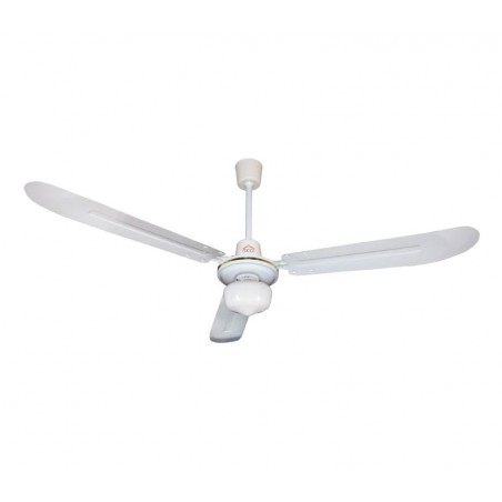 VECRD30L Ventilatore da soffitto DCG 3 pale in metallo con luce tre velocità