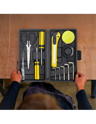 Kit Utensili Multiuso Mini Valigetta Portatile...