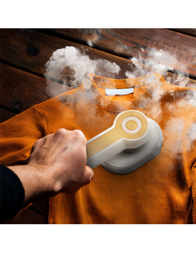 Mini Ferro da Stiro Ricaricabile 2 in 1...