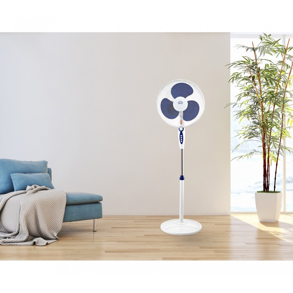 DCGVE1635 Ventilatore a colonna con 3 pale e altezza regolabile
