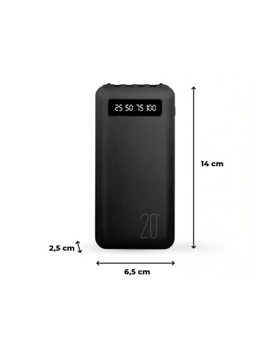 Power Bank 20000mAh Caricabatterie Rapido...