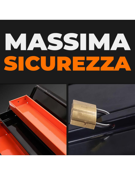 Cassetta Porta Attrezzi Valigetta Portatile Cassetta 168 Utensili di Ferramenta